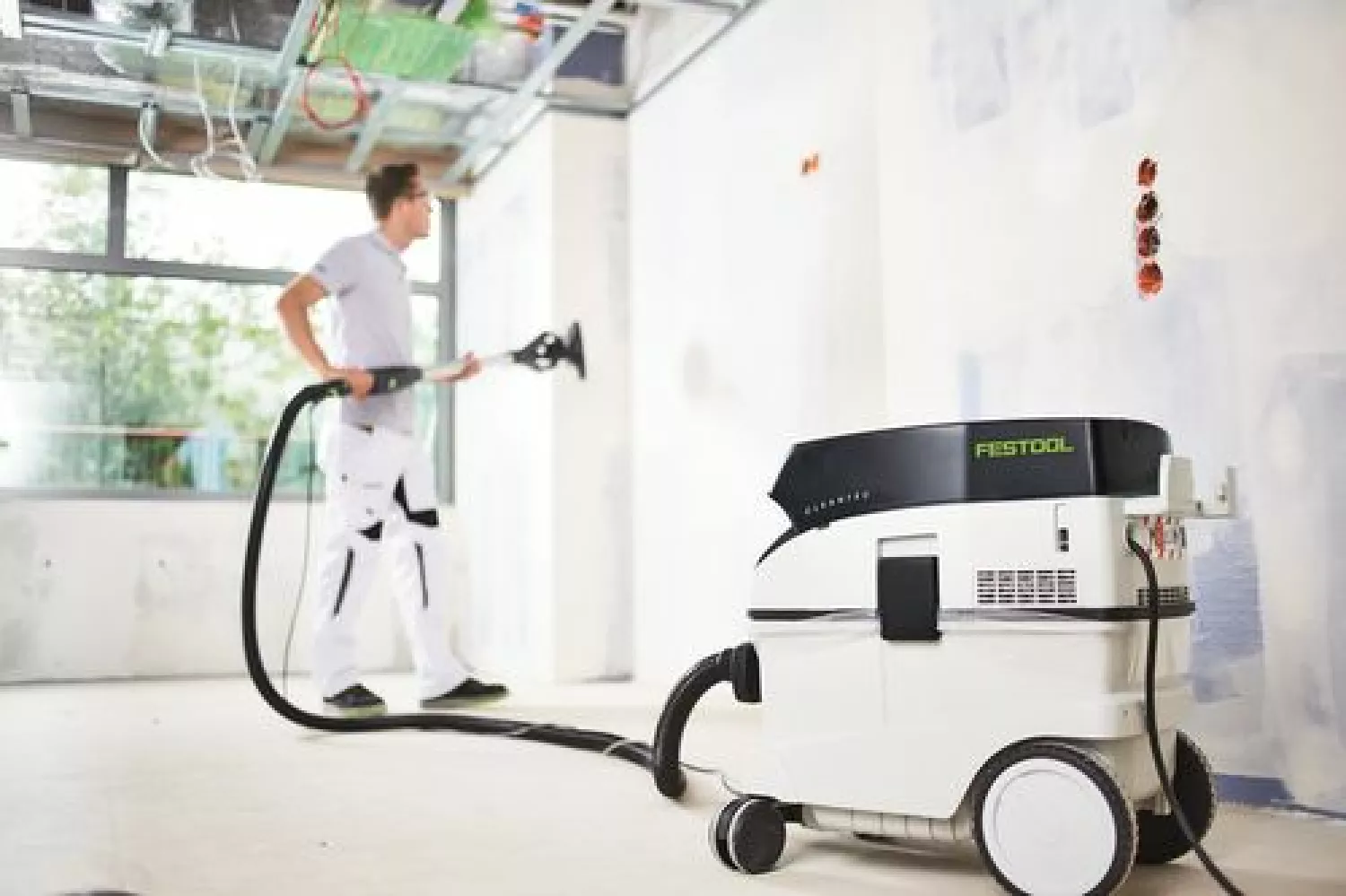 Festool PLANEX LHS-E 225/CTM36/SET Wandschuurmachine incl. accessoires in tas - 400W - 225mm