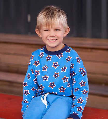 Freds World Sweatshirt - Stern - Happy Blue