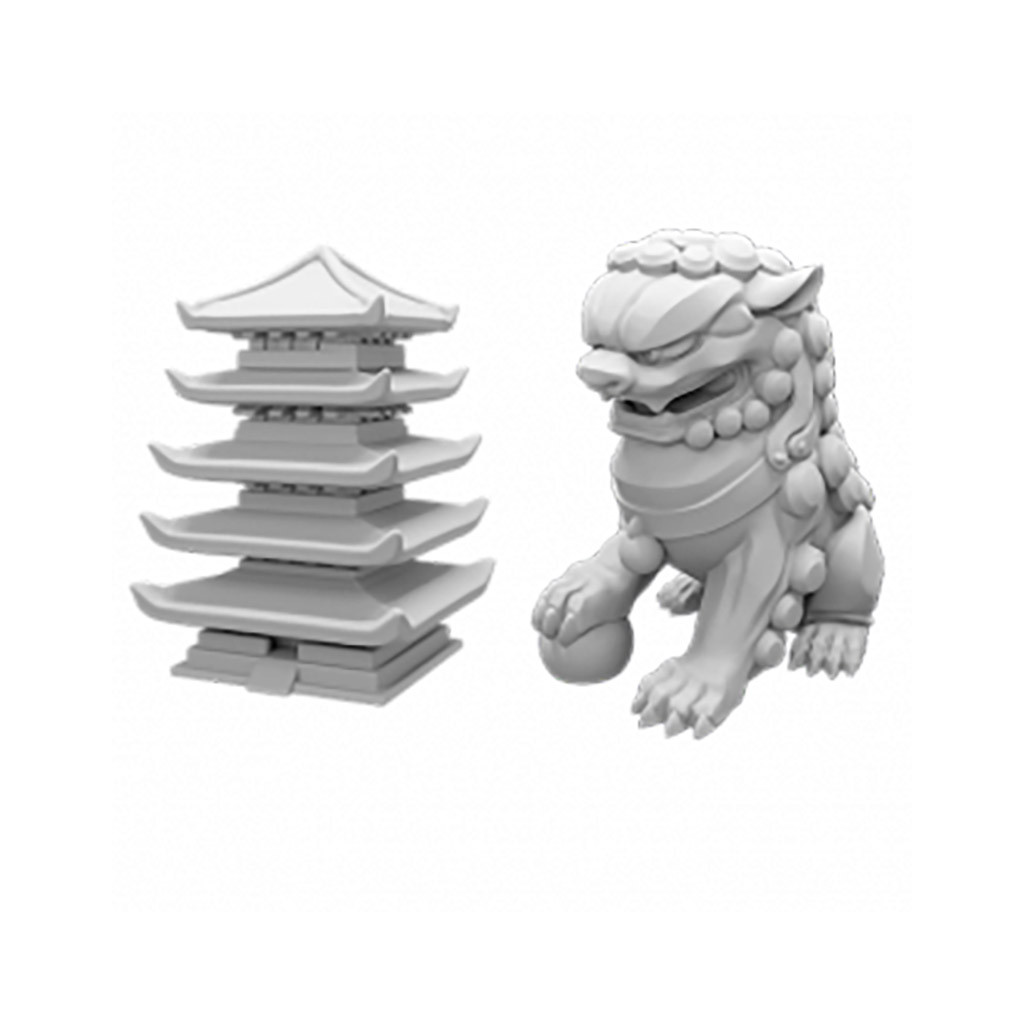 Shogun no Katana - Lion et Pagode