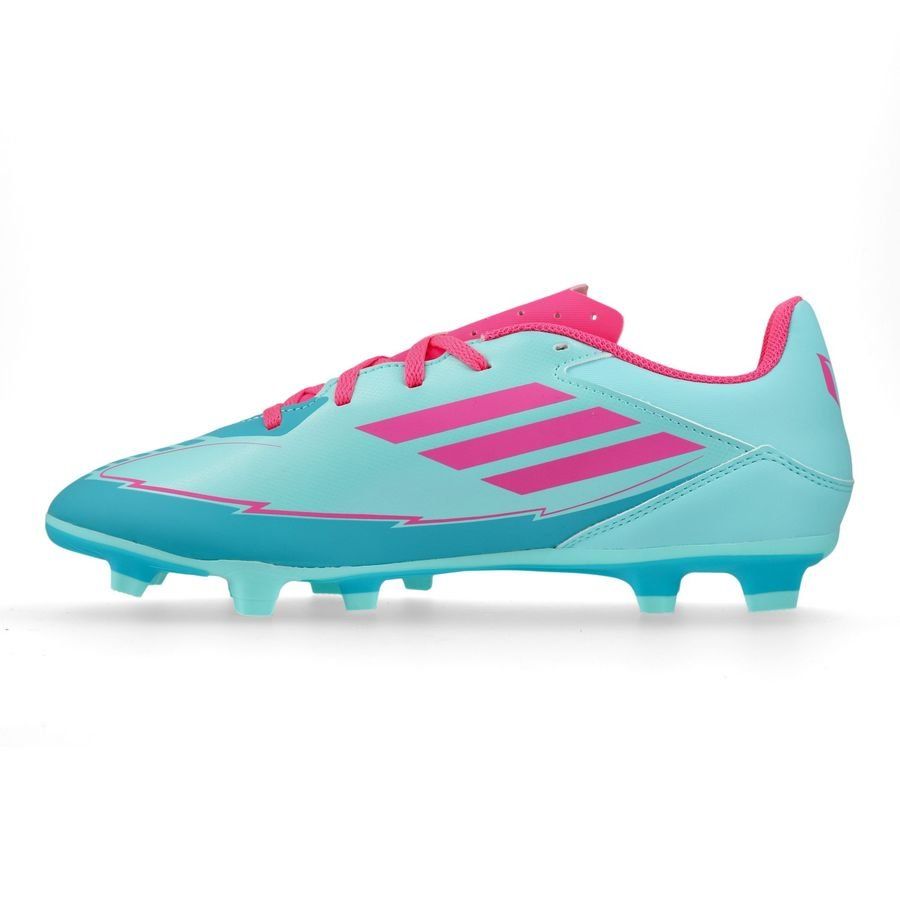 adidas F50 Messi Club FxG La Vida Tropical - Flash Aqua/Lucid Pink/Lucid Cyan