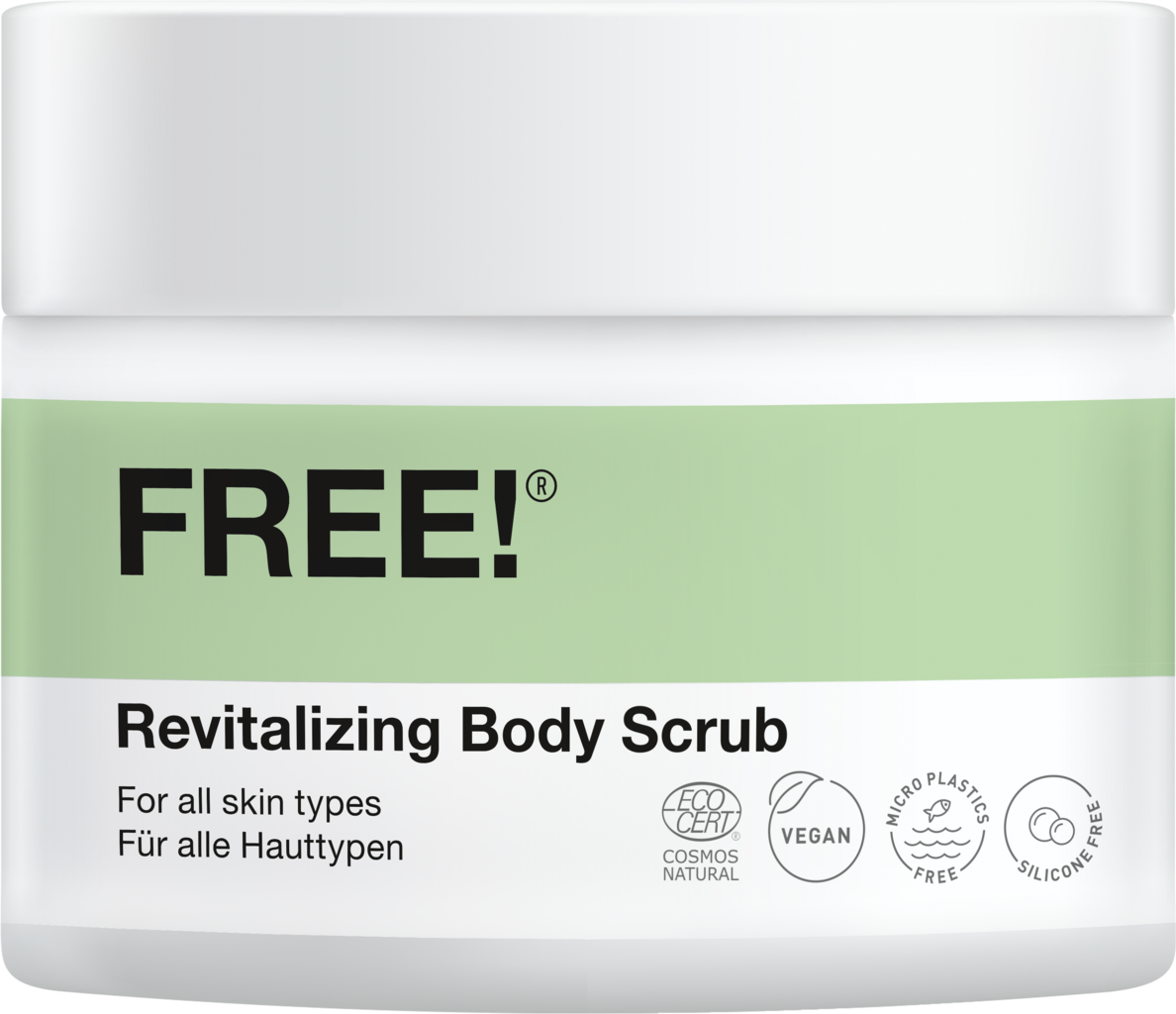 FREE! Organics  Revitalising Body Scrub, 150 g