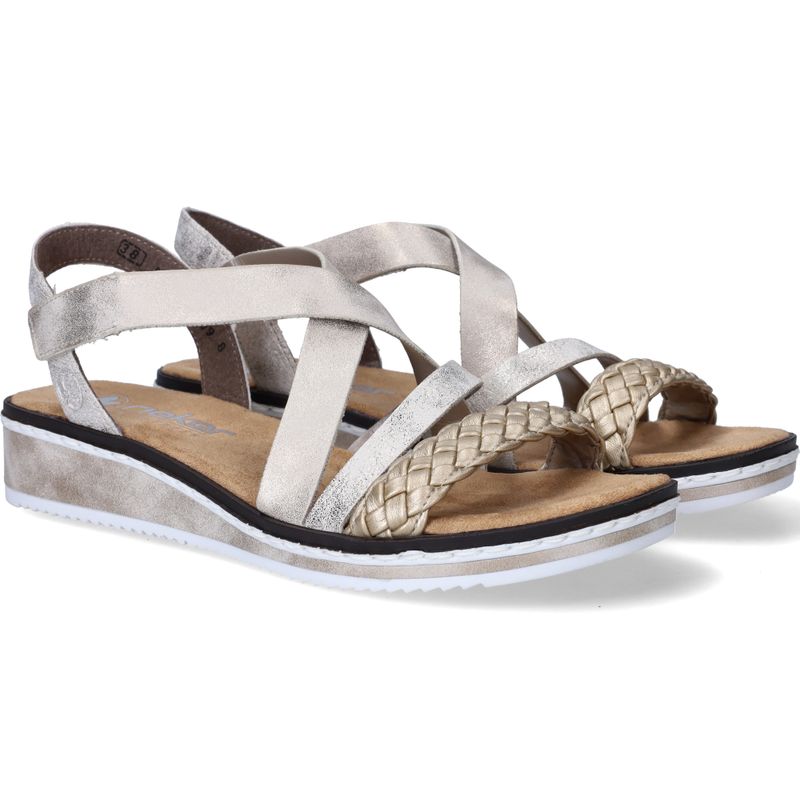 Rieker Sandalen Goud Dames
