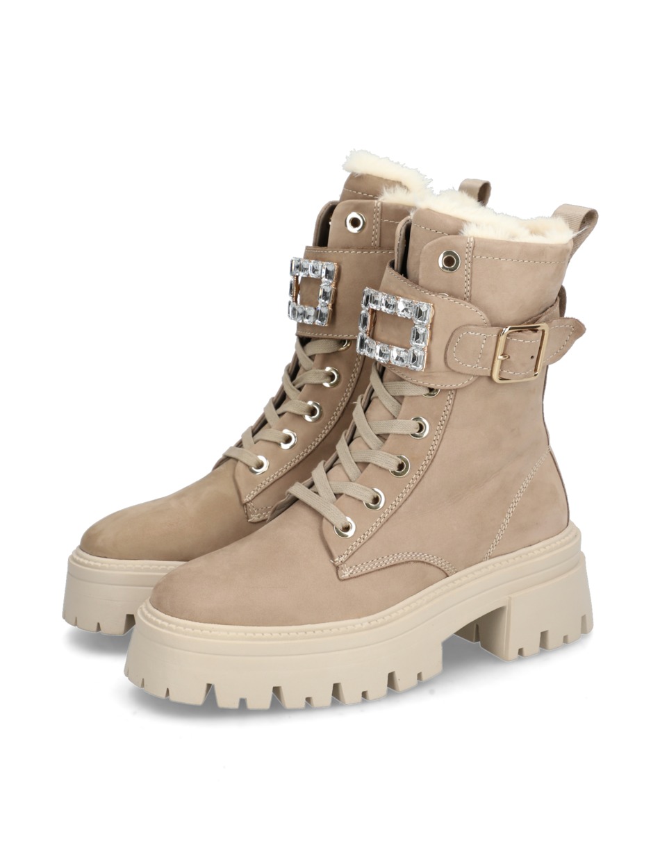 Nubukleder Snowboot