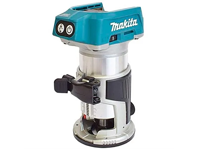 Makita DRT50 - Pyntrouter - ledningfri - spændepatron 8 mm - intet batteri - 18 V - SOLO