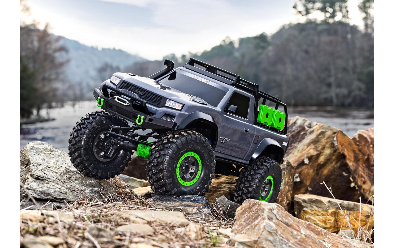 Scale Crawler TRX-4 Sport High Trail Grau, ARTR 1:10<br>Rockcrawler mit Portalachsen und extra hoher Bodenfreiheit