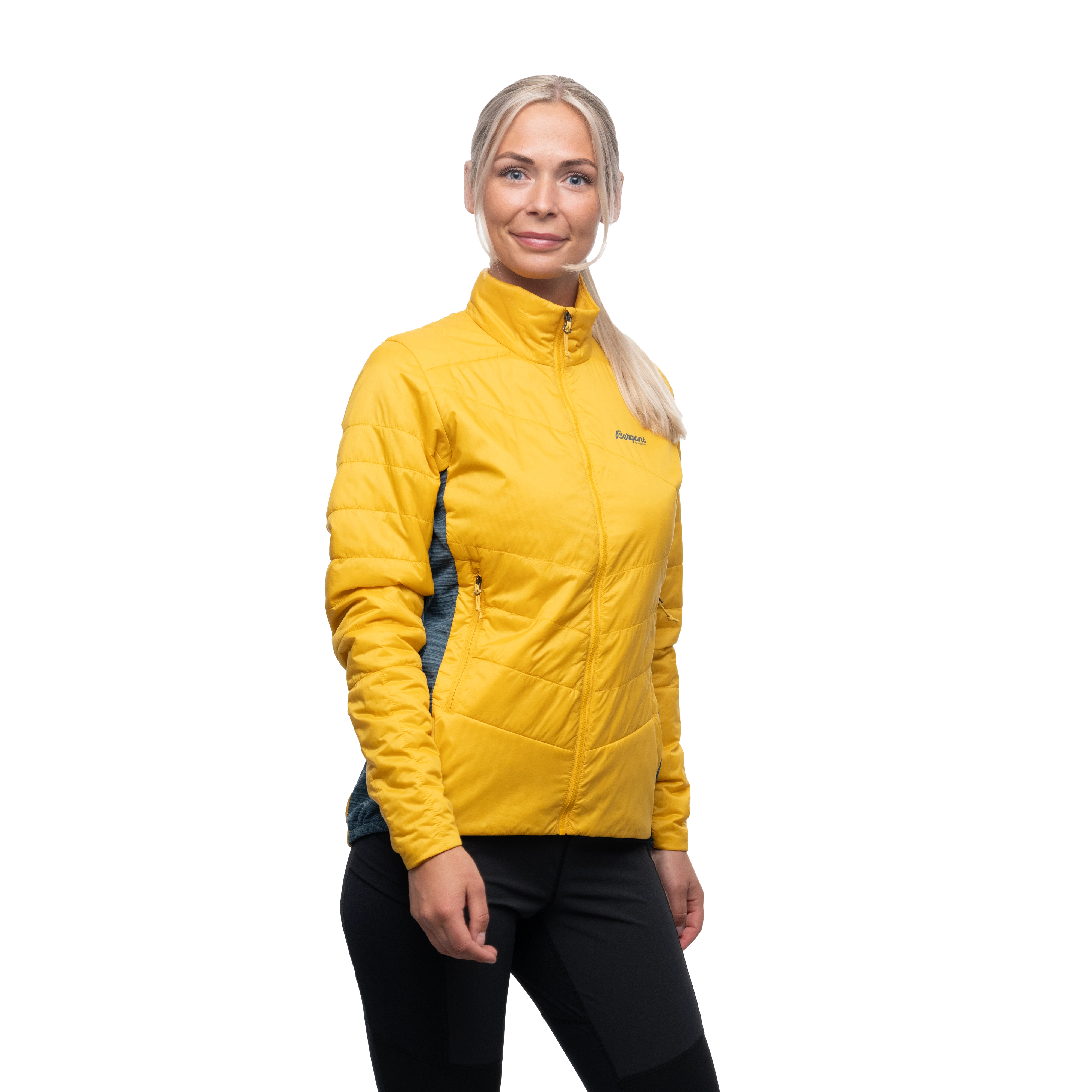 Rabot V2 Insulated Hybrid W Jacket Light Golden Yellow