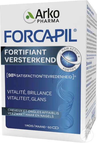 Arkopharma Forcapil Fortifiant Cheveux Et Ongles 60 Gélules