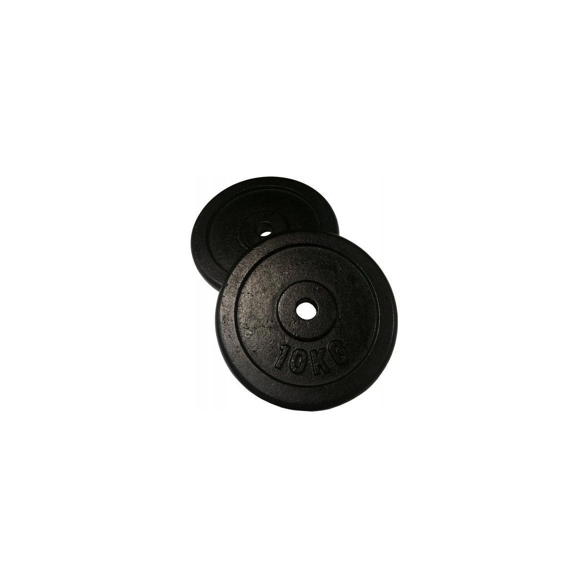 Vektskiver, Jern (2 x 2,5kg - 15kg) 50mm - 10 kg