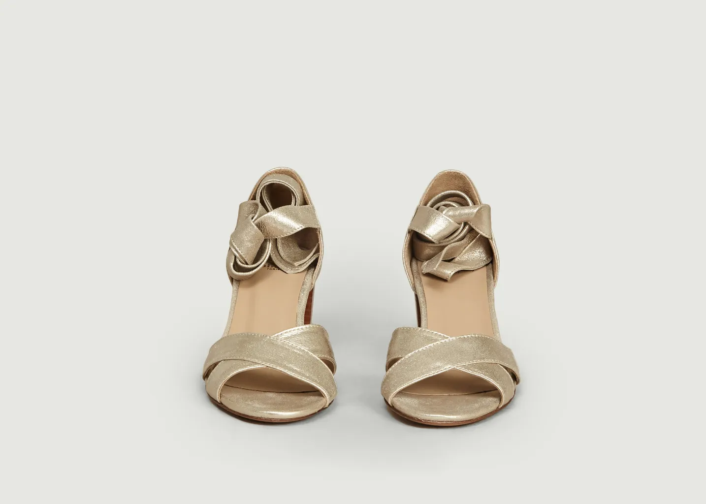Sandales en cuir La Papillonneuse Bobbies Paris