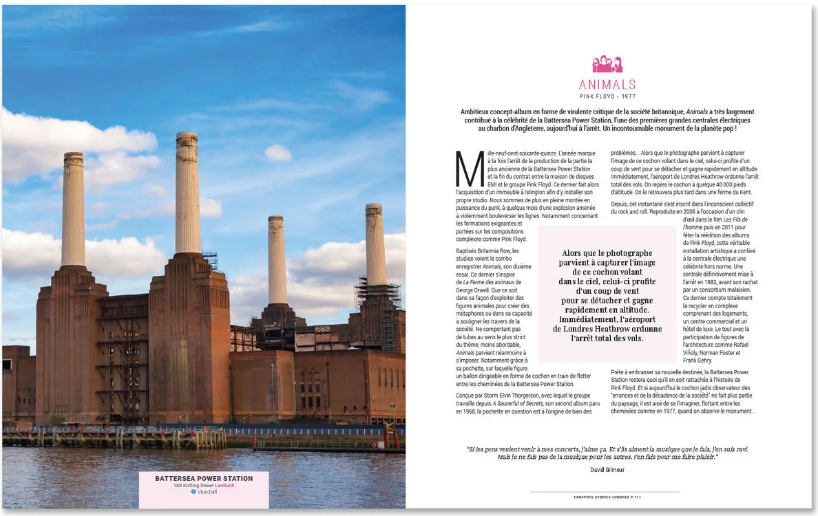 Fanspots stories Londres Livres