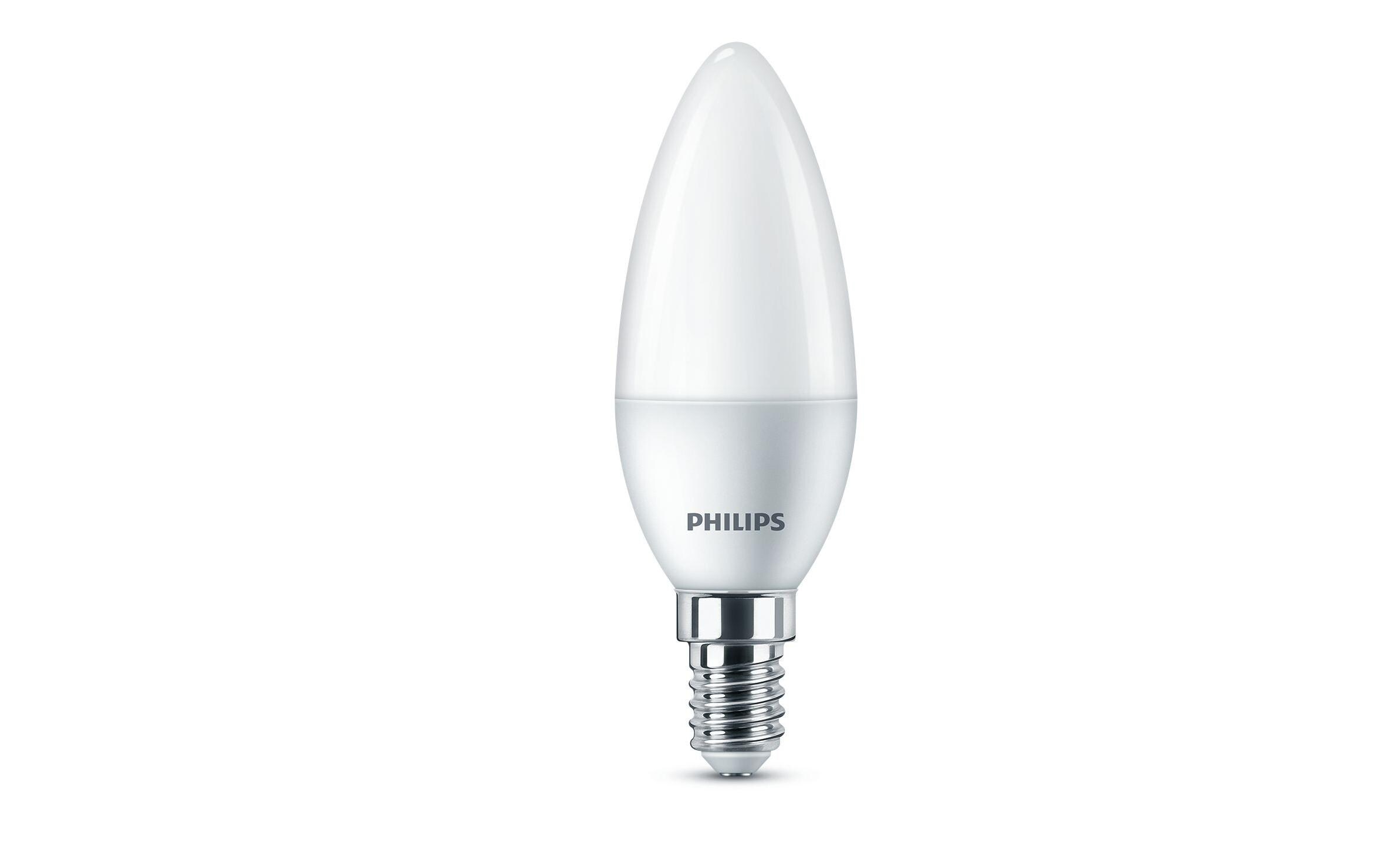 Lampe 5 W (40 W) E14 WarmweissWarmweisses LED-Leuchtmittel B35 mit mattem Glas