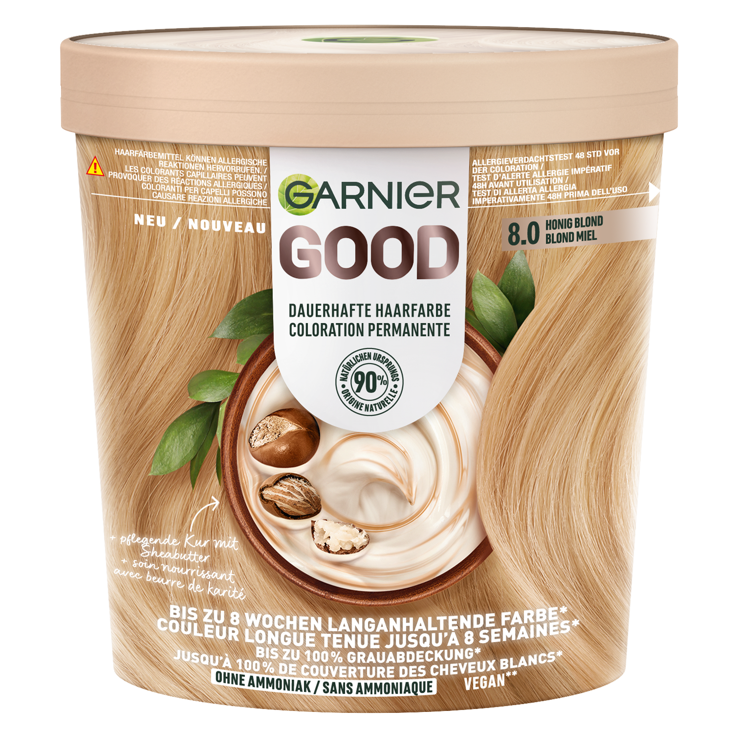 GARNIER GOOD Color permanent 8.0 Honey Blonde Tb 1 Stk