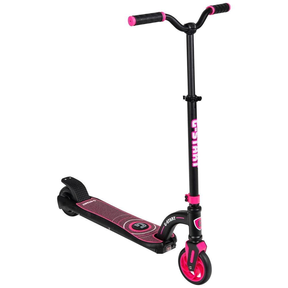 G-Start Elektroroller Schwarz/Pink