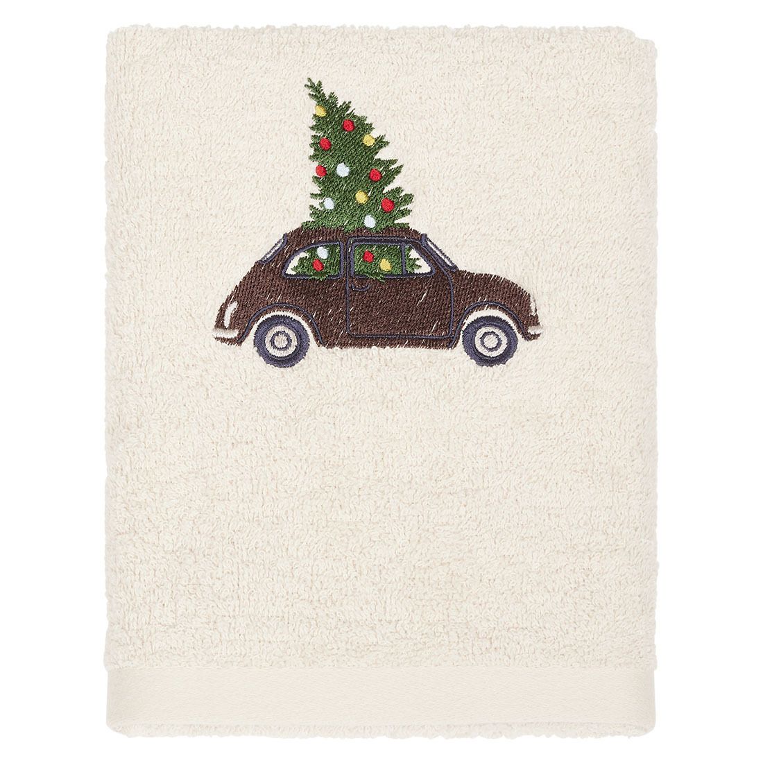 Xmas Car håndkle