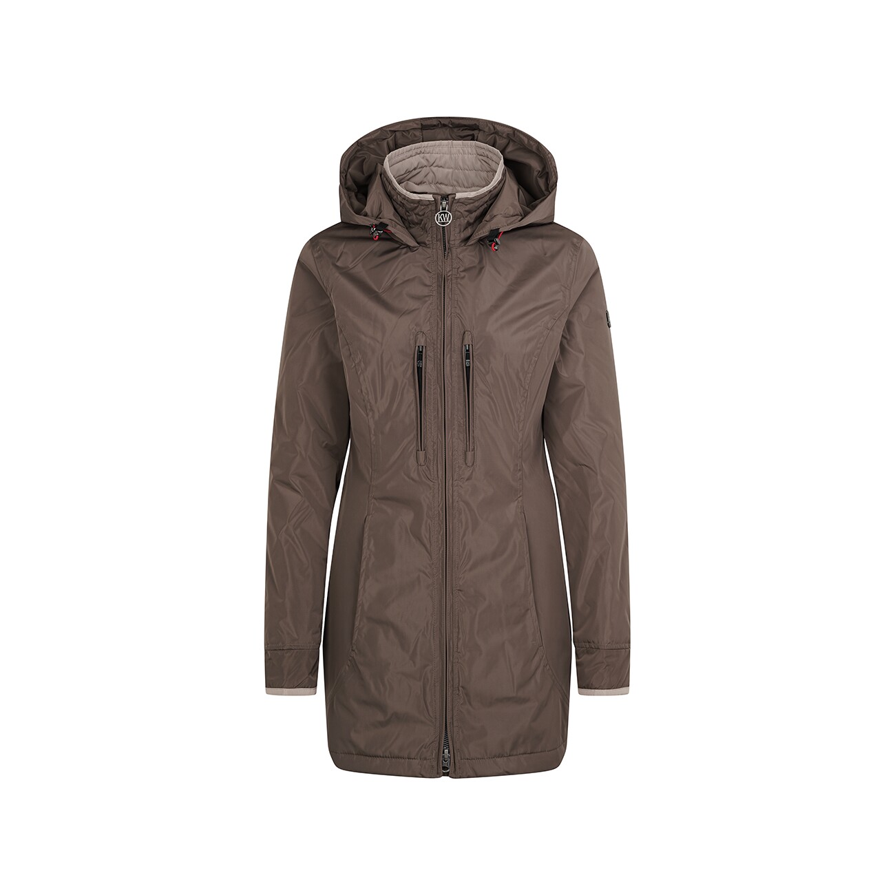 Knuffelwuff leichte Damen Übergangsjacke Fairfield braun 38 - EU