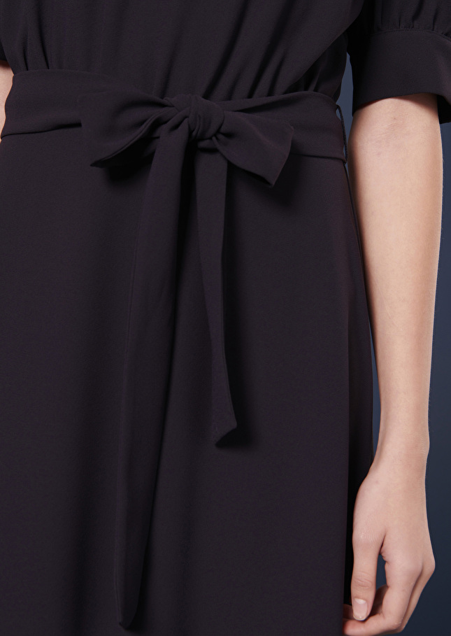 Robe Rillytisbleu nuit en crêpe