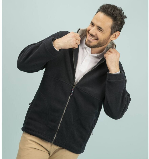 Pen Duick PK700 - Veste Polyvalente à Poches Zippées et Col Contrasté