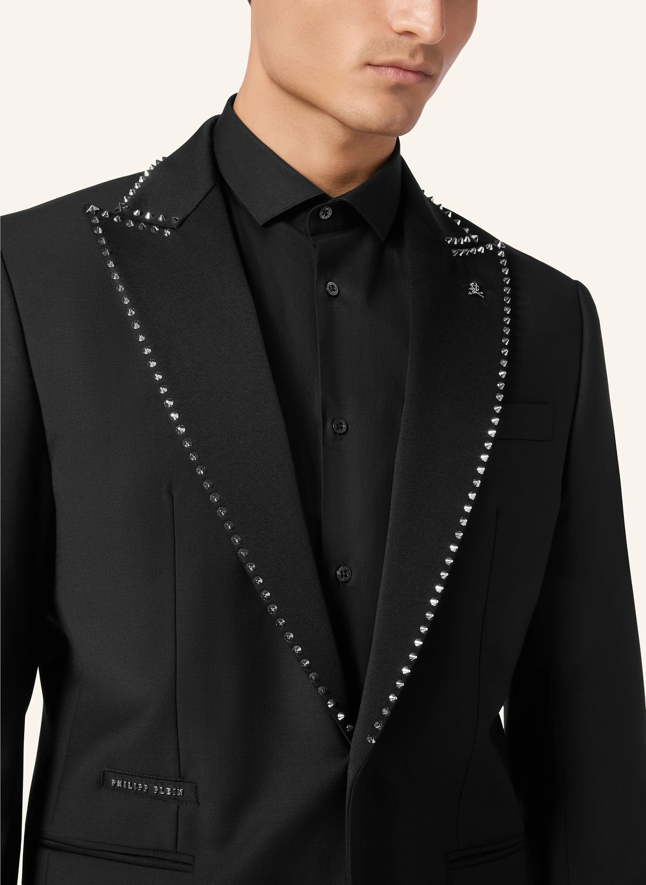 PHILIPP PLEIN PHILIPP PLEIN Einknopf-Blazer Slim Fit
