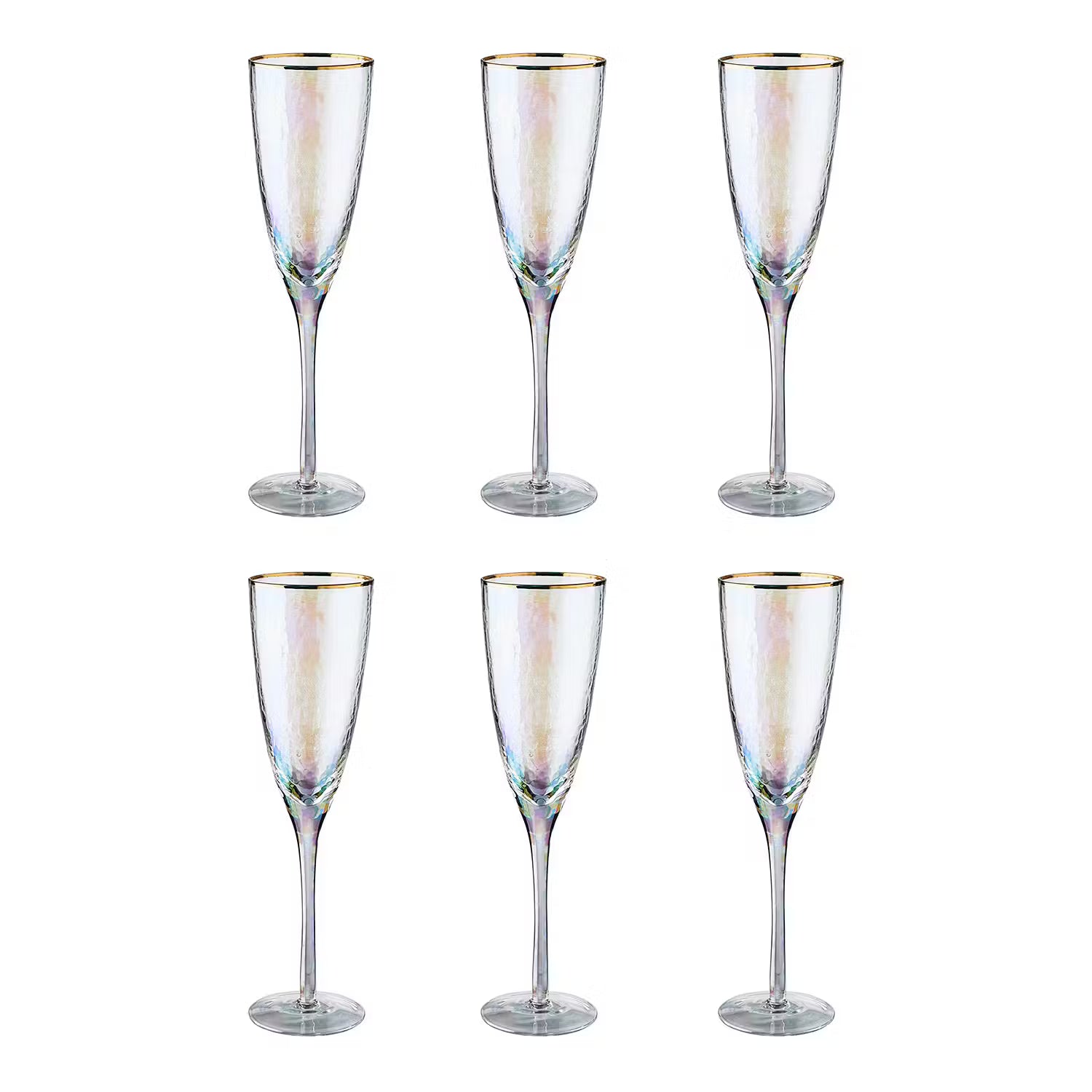 SMERALDA Champagnerflöte 6er-Set