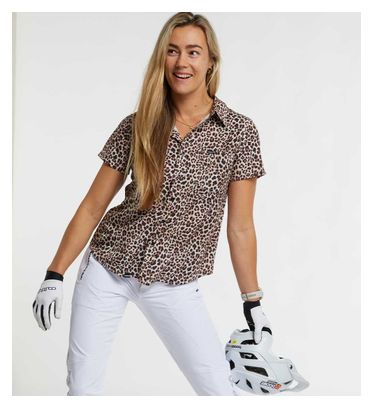 Chemise Technique Femme Dharco Party Leopard