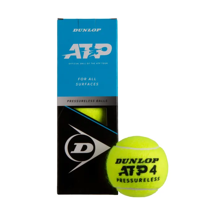 Dunlop ATP Pressureless Tennisballen (3-can)