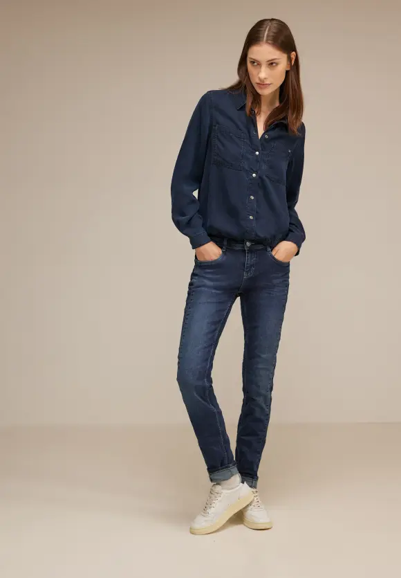 Casual Fit Thermojeans - authentic indigo thermo