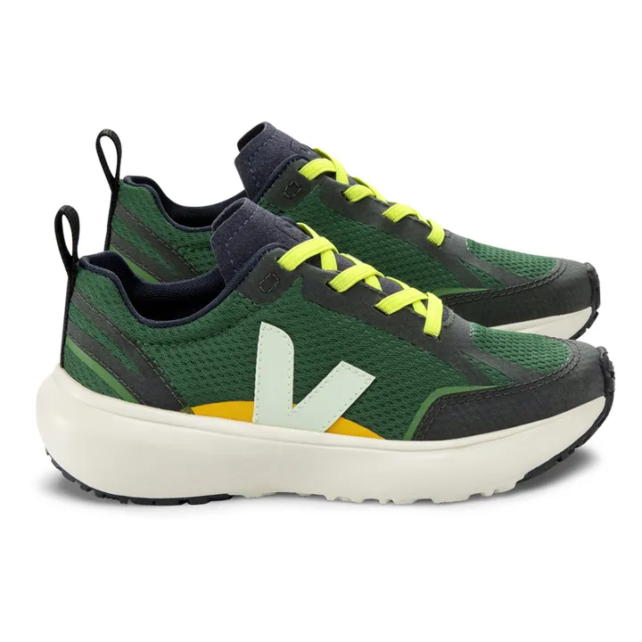 Veja Baskets Lacets Elastiqués Canary | Vert