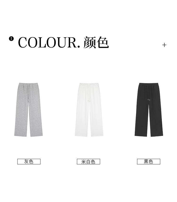 Appelsin - Effen joggingbroek met elastische taille