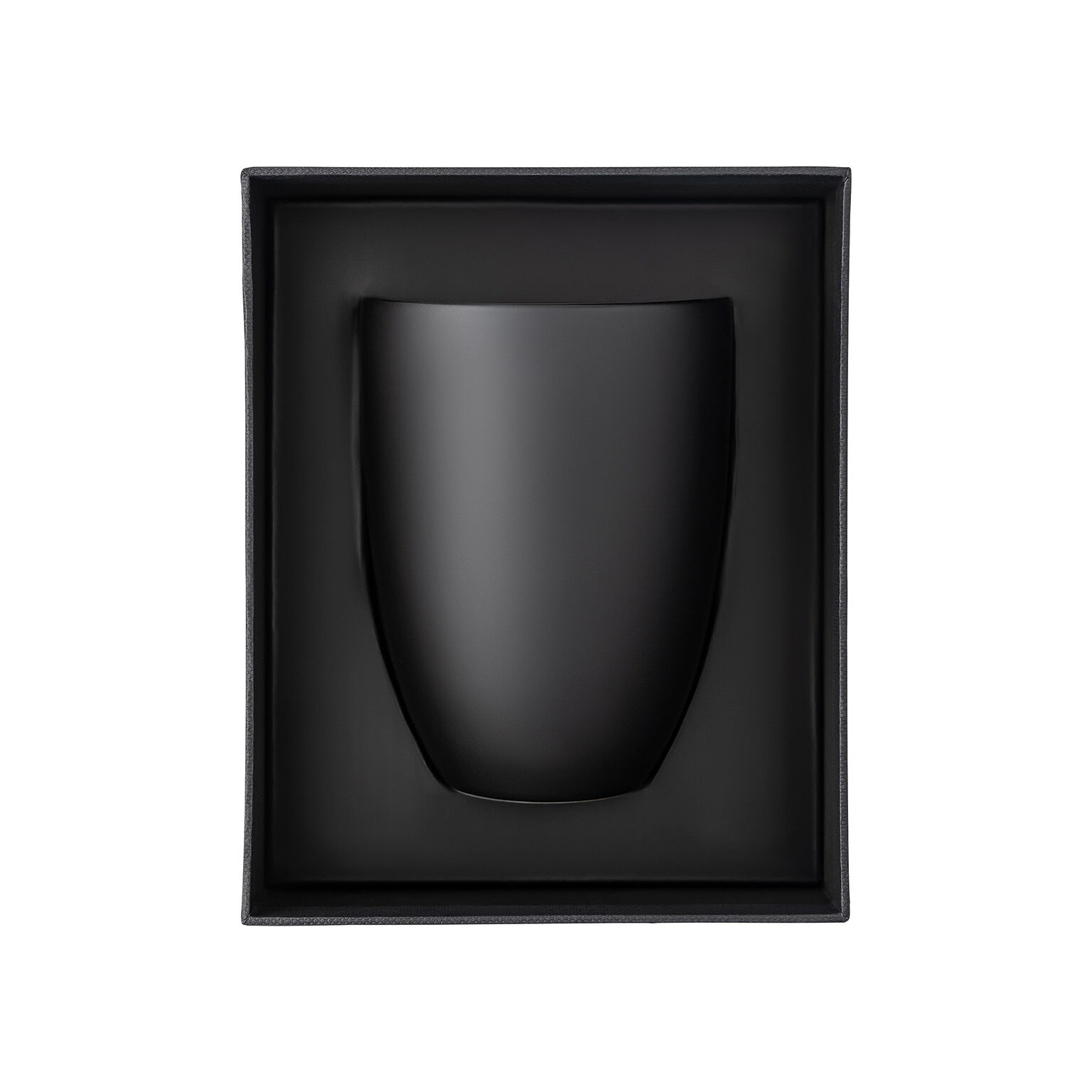 the mug+ Delicate Black Becher doppelwandig