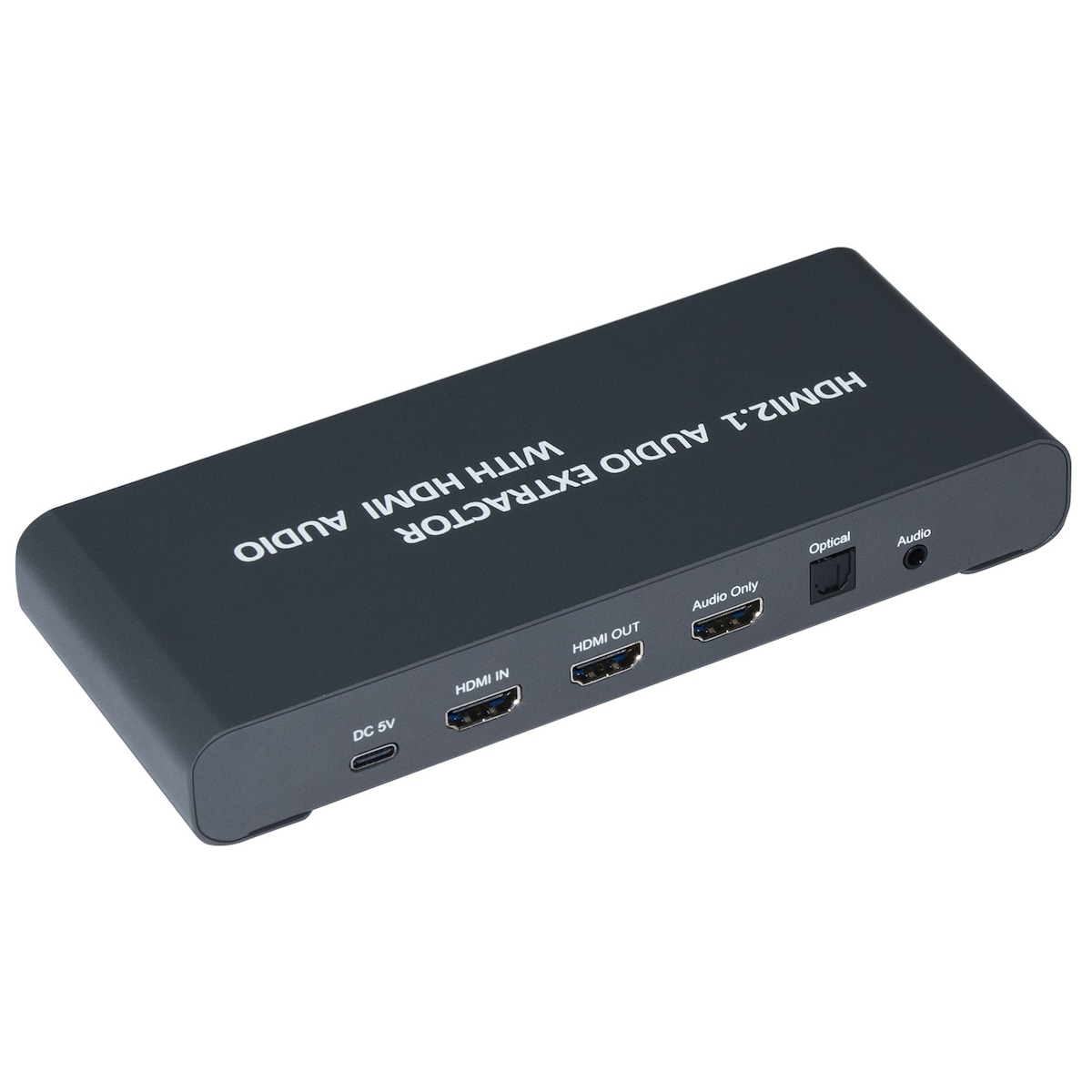 NÖRDIC 1 til 2 HDMI 2.1-ekstraktor med HDMI Audio SPDIF Stereo Dolby Atmos, DTS Master