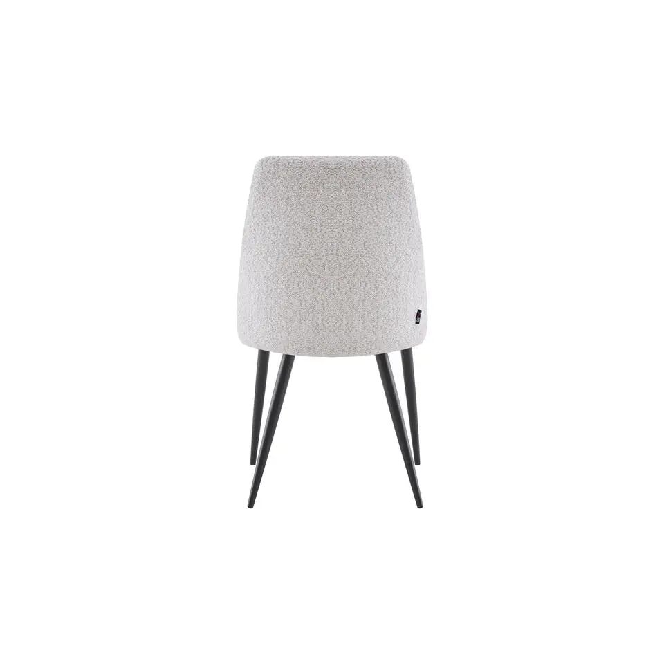 Furnihaus Eetkamerstoel Oscar Boucle Beige Set van 2