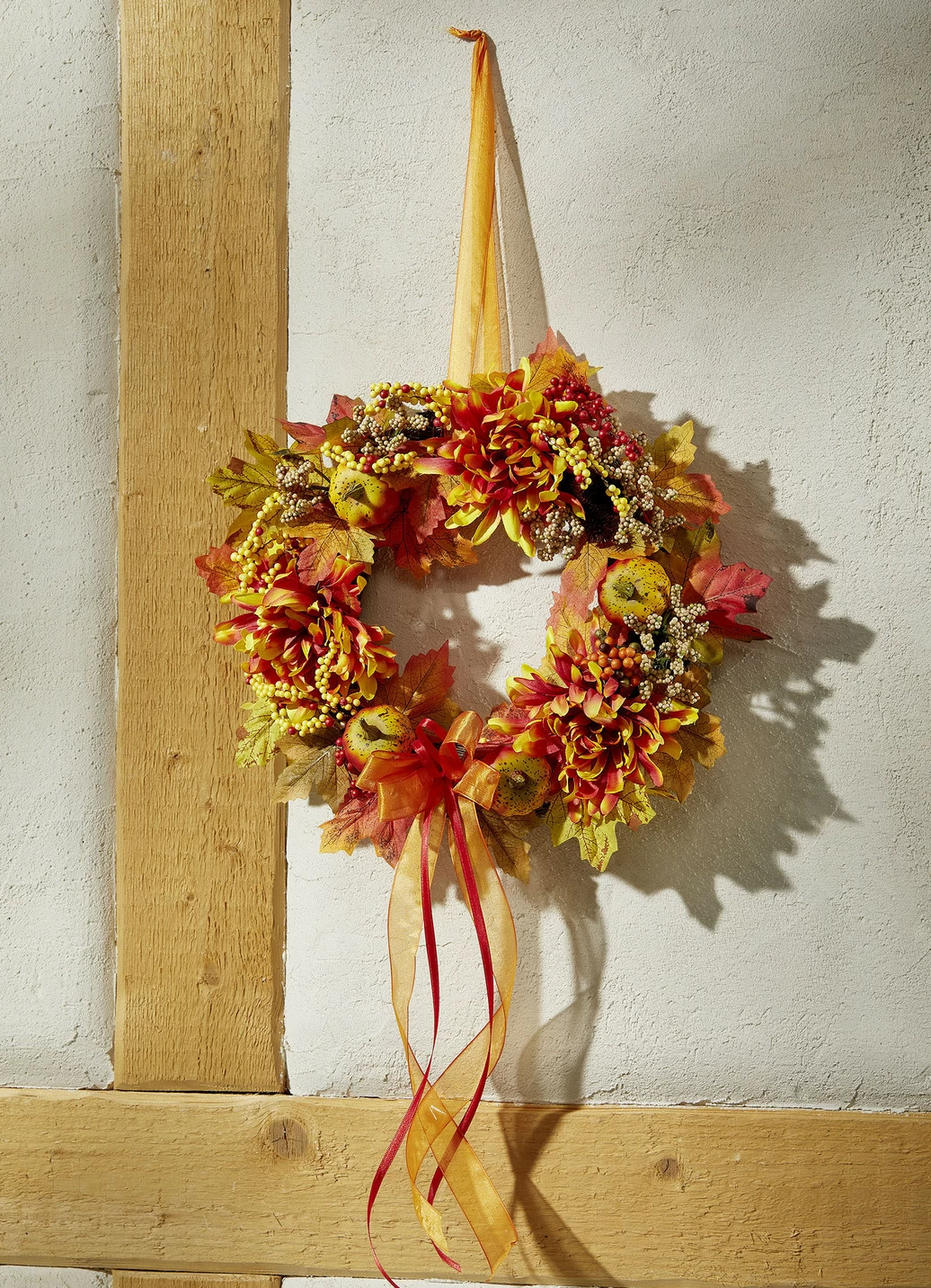 Herbstlicher Wandkranz