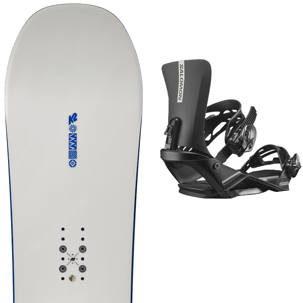 Pack snowboard K2 EXTRAVISION + Fix
