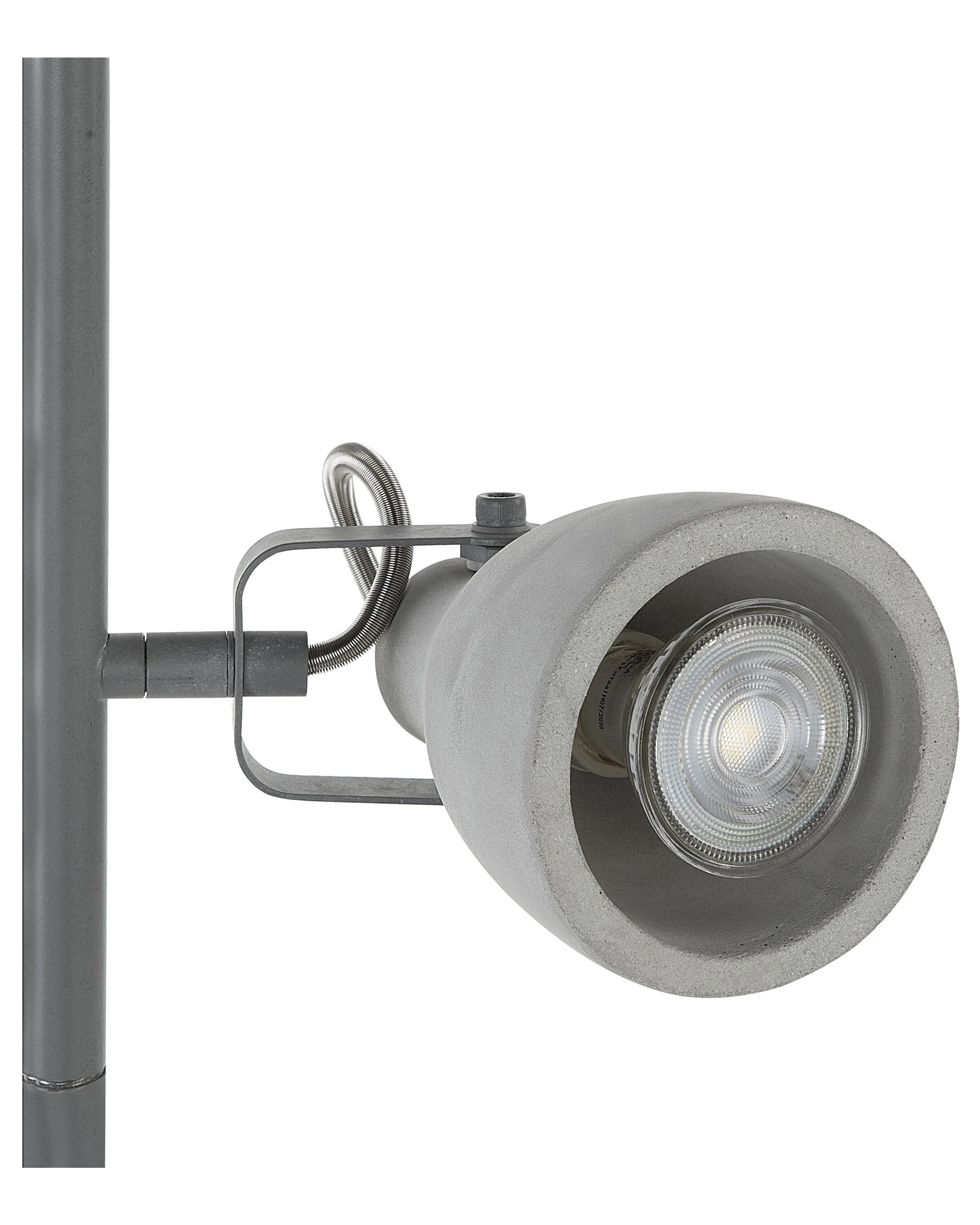Staande lamp MISTAGO verstelbaar Beton Grijs