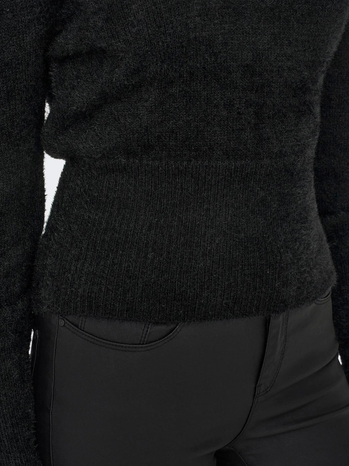 ONLELLA Strickpullover Black