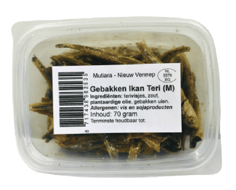 Mutiara Gebakken Ikan Terie 70g