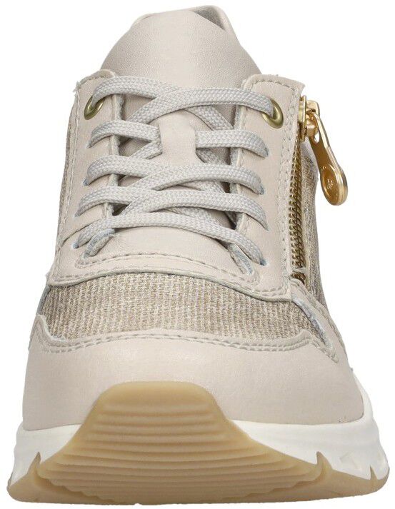 Rieker Veterschoenen Laag beige