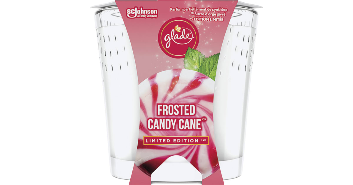 Glade Duftkerze Frosted Candy Cane