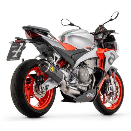 Silencieux Arrow Indy race Carbone embout carbone - Noir