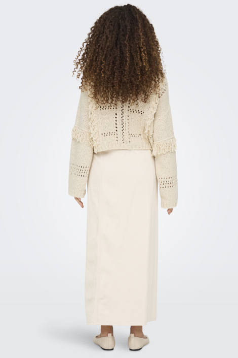 Only beige dames trui