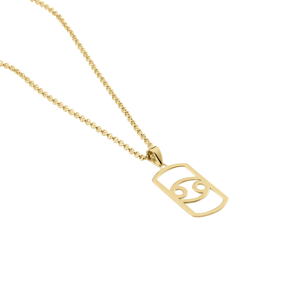 Collier Plaqué Or Prospero