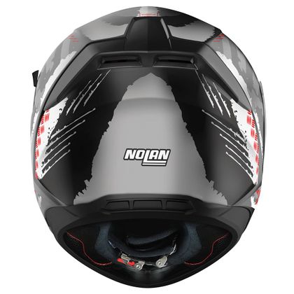 Casque Nolan N60-6 WHEELSPIN - Noir / Rouge