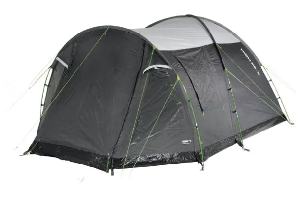 High Peak Santiago 5.0, Camping, Vis-avis telt, 5 person(er), Teltlærred, Grøn, Grå