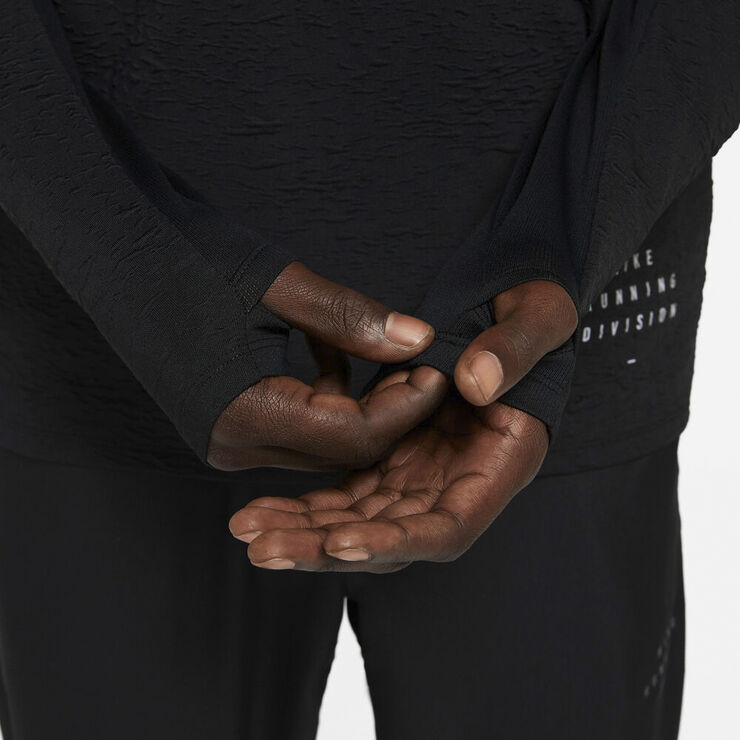 Nike Dri-FIT Element Run Division trøje Sort