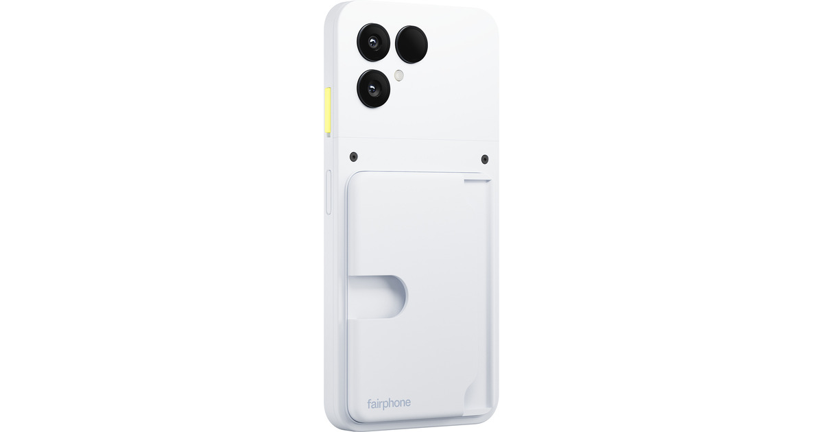 Fairphone(Gen. 6) Pashouder kaarthouder  (Wit)