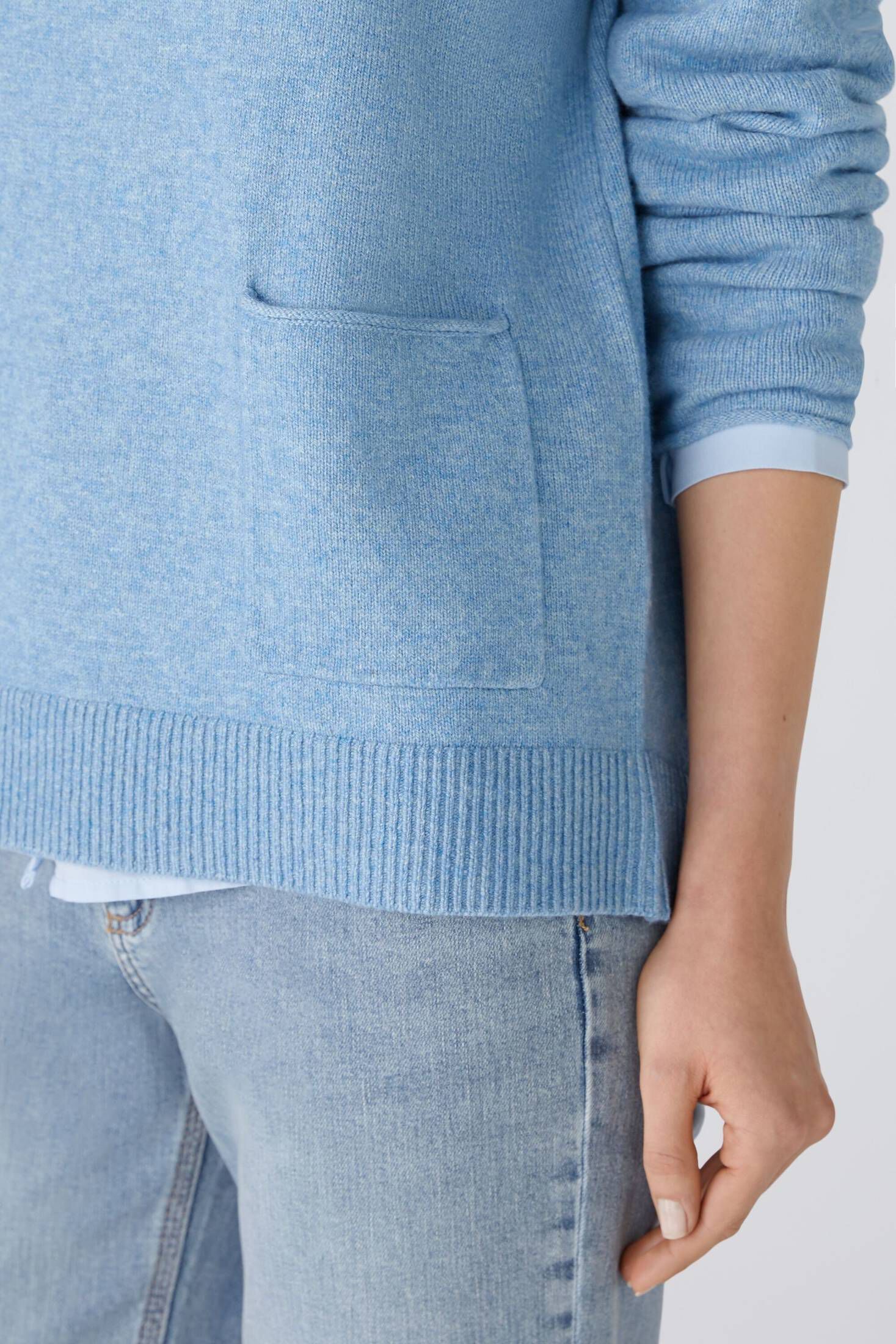 Oui| Damen Pullover