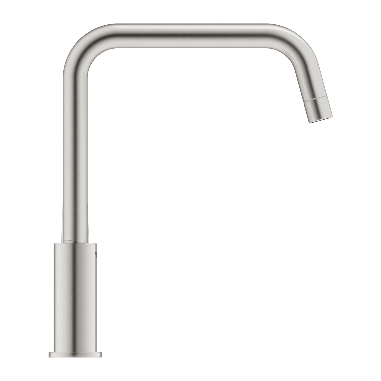 Grohe Eurosmart keukenkraan met hoge draaibare uitloop RVS