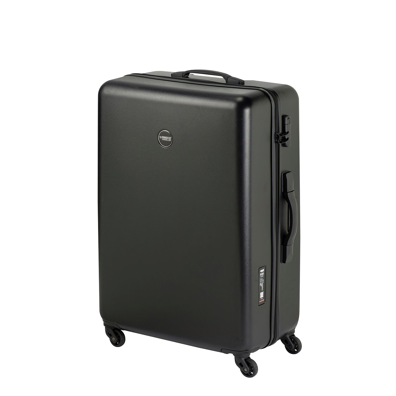 Princess Traveller PT-01 with Scale Large Trolley pitch black
