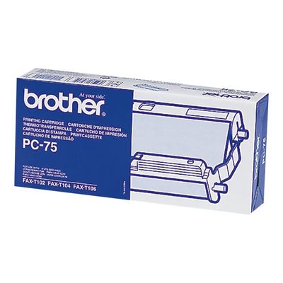 Brother PC75 - noir - ruban d'impression original