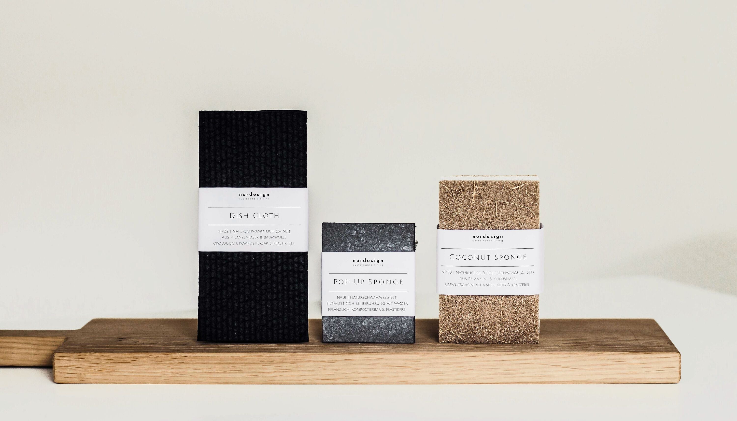 NORDESIGN Schwamm-Set - Grau